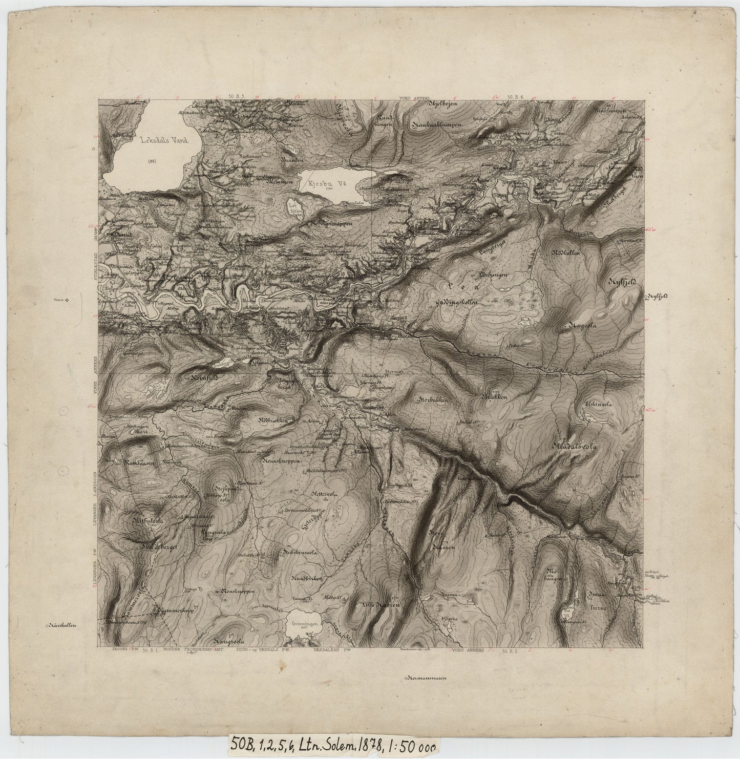 50B 1; 50B 2; 50B 5; 50B 6: Nord-Trøndelag