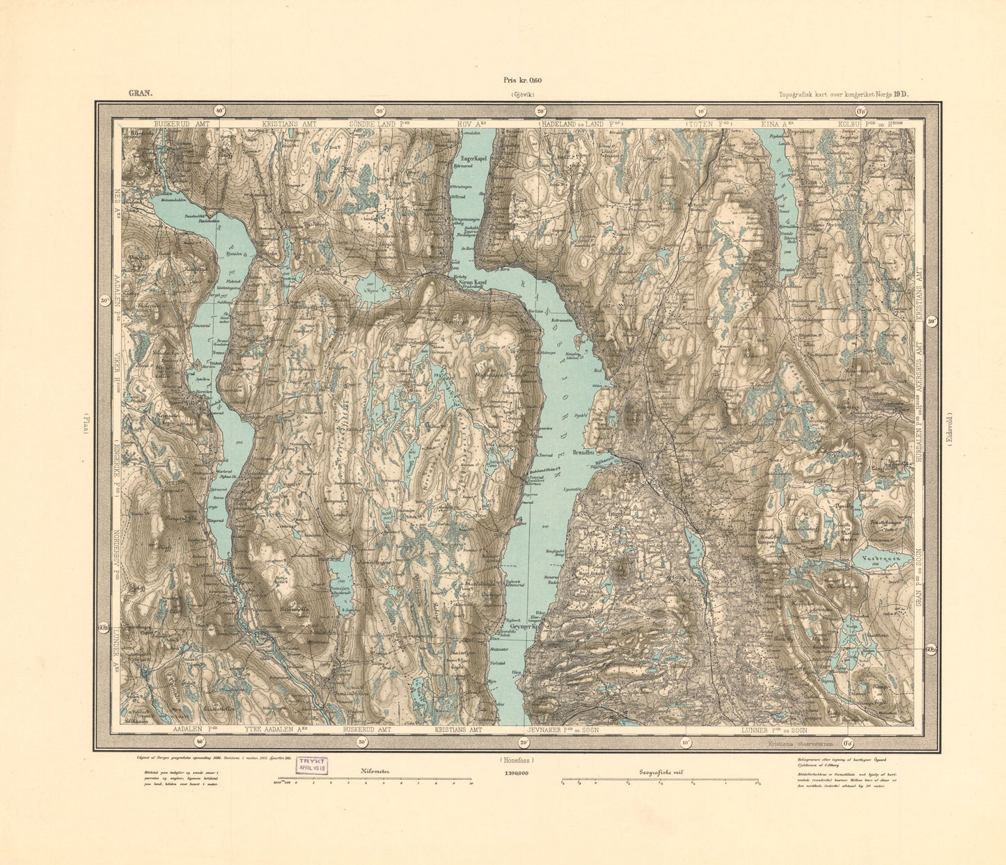 19D Gran: Akershus | Buskerud | Oppland