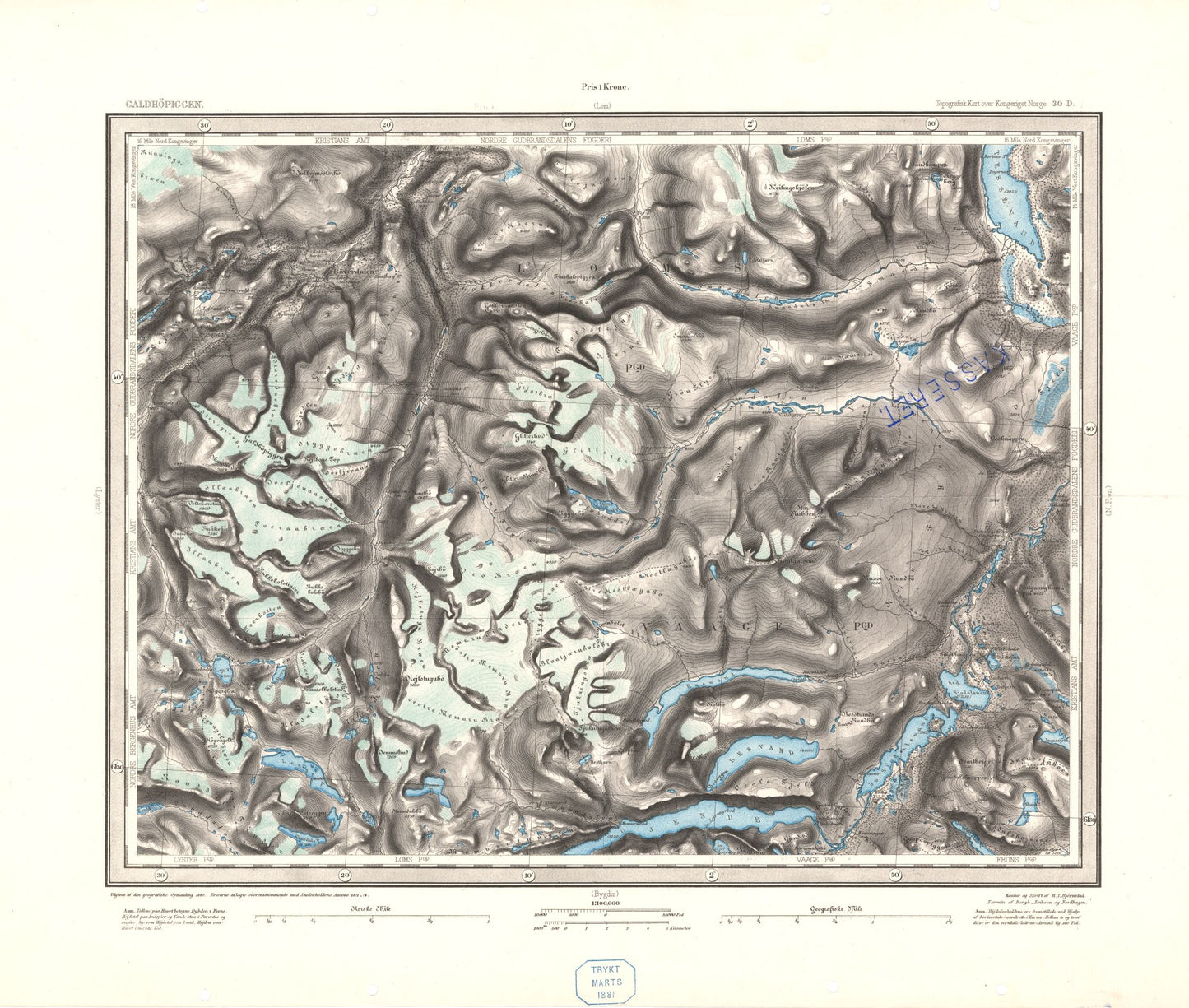 30D Galdhøpiggen: Oppland