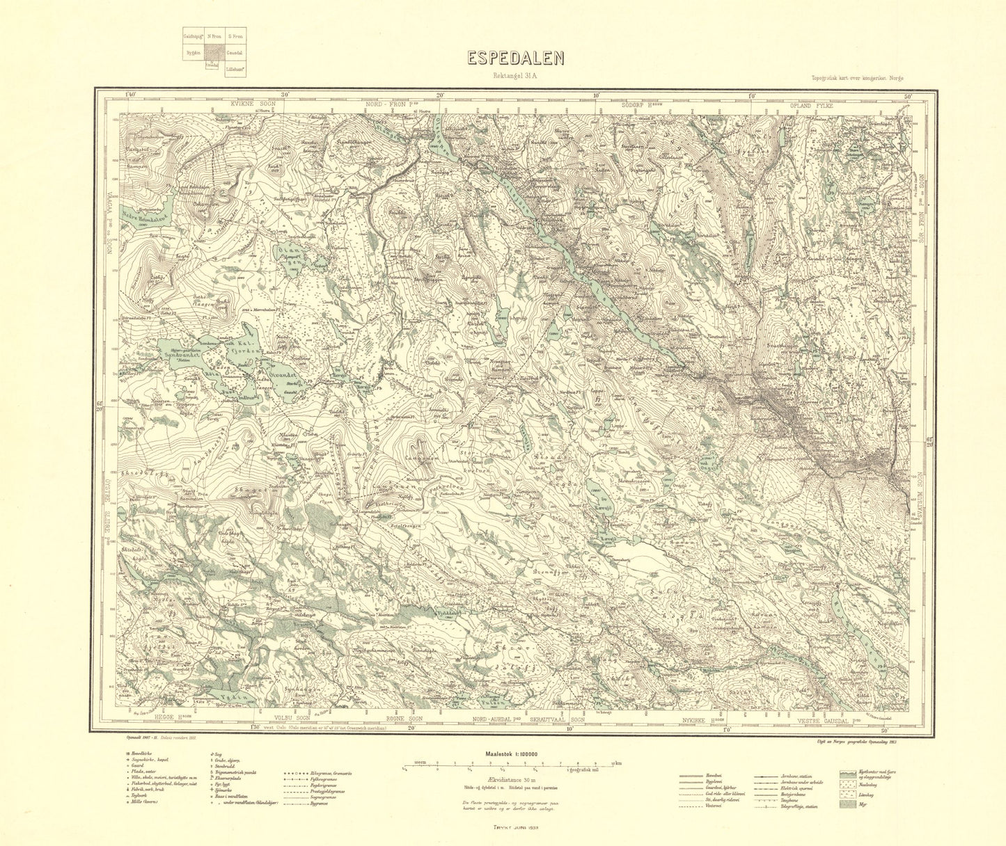 31A Espedalen: Oppland