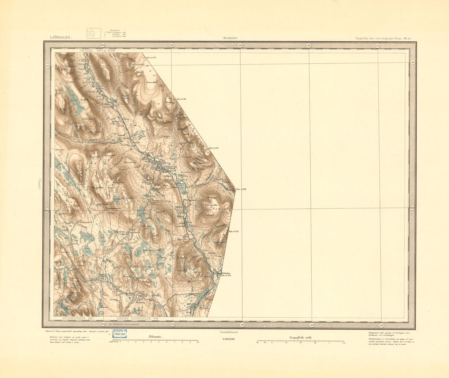 33A Ljørdalen: Hedmark