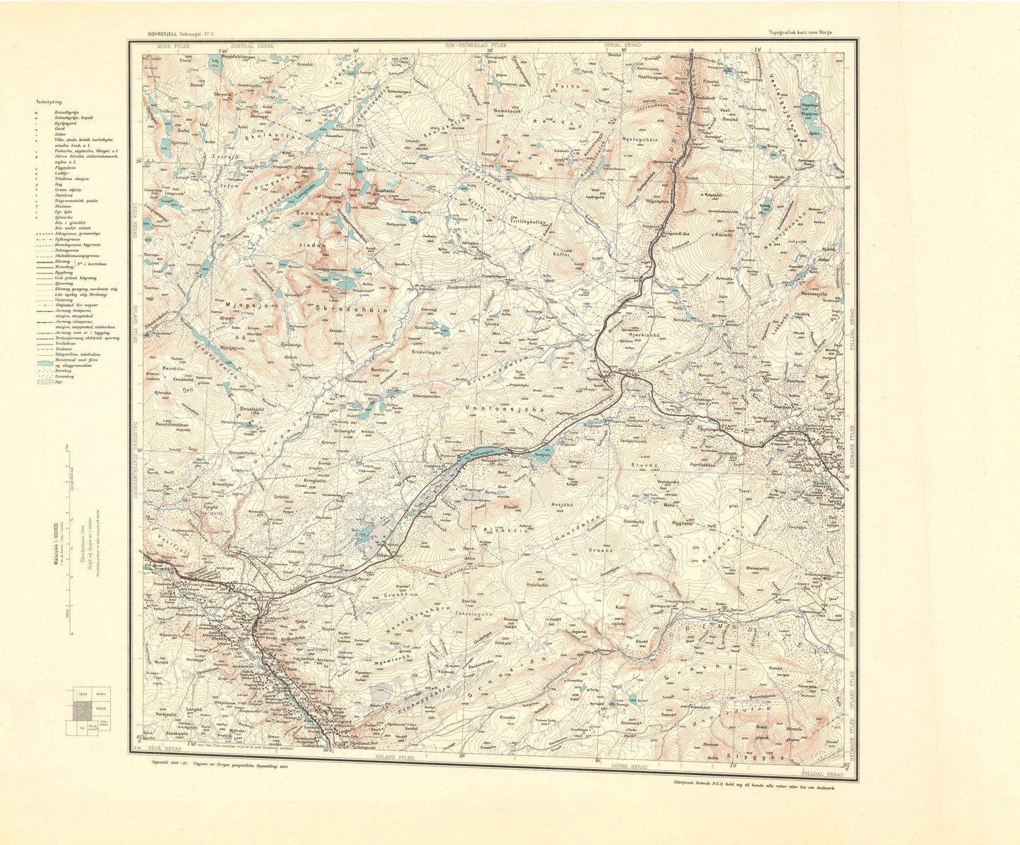 37C Dovrefjell: Hedmark | Oppland | Sør-Trøndelag