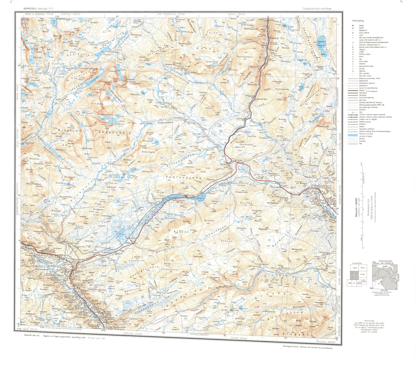 37C Dovrefjell: Hedmark | Oppland | Sør-Trøndelag