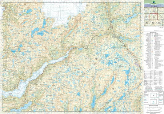 Kartverket N50 kartblad 07-C Fjæra
