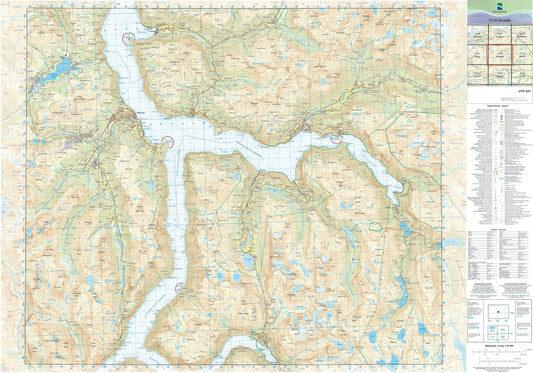 Kartverket N50 kartblad 15-D Stranda