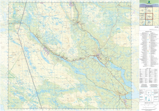 Kartverket N50 kartblad 16-J Storviglen