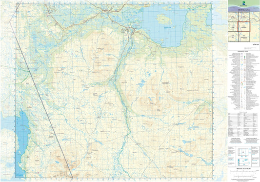 Kartverket N50 kartblad 18-H Storsylen