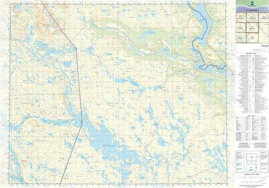 Kartverket N50 kartblad 37-G Rostojávri