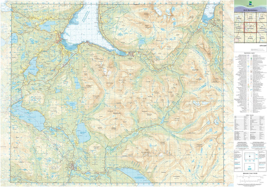 Kartverket N50 kartblad 38-E Storsteinnes