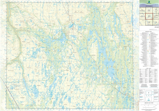 Kartverket N50 kartblad 38-H Ráisjávri