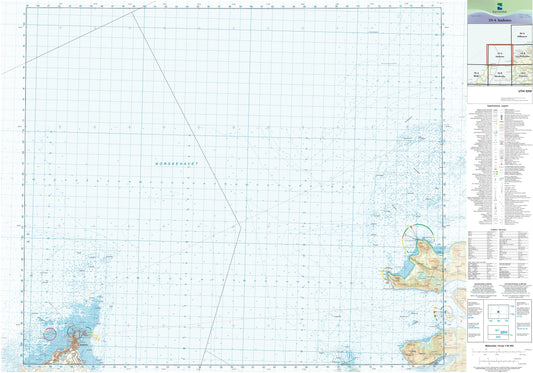 Kartverket N50 kartblad 39-A Andenes