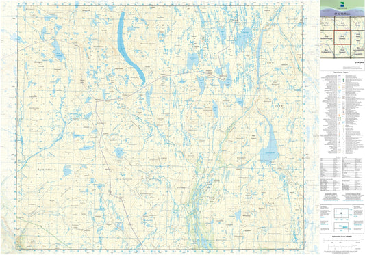 Kartverket N50 kartblad 39-G Mollejus
