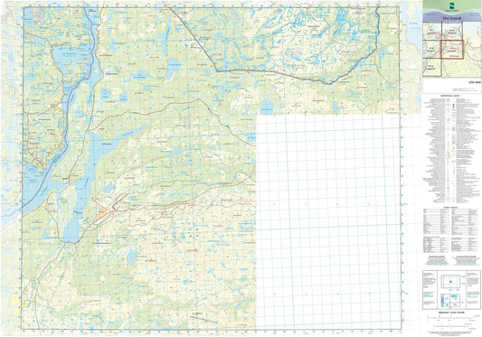 Kartverket N50 kartblad 39-L Svanvik