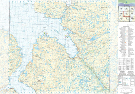Kartverket N50 kartblad 43-C Kokelv