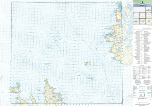 Kartverket N50 kartblad 44-B Tufjord