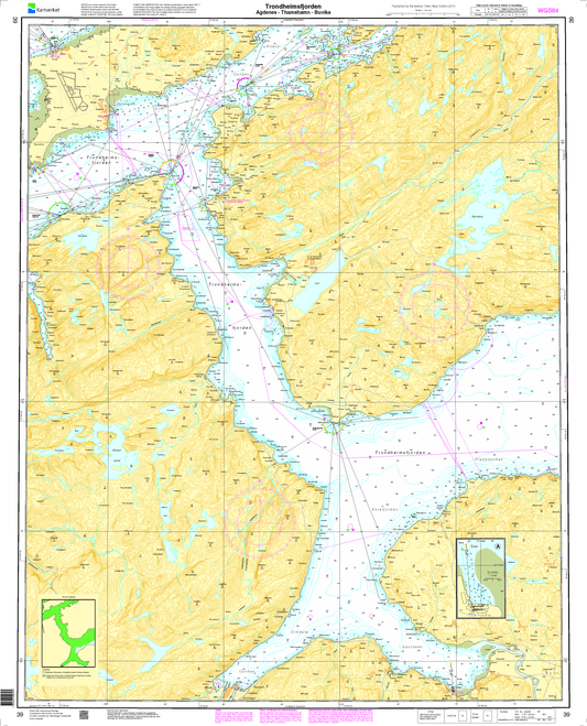 39 Trondheimsfjorden, Agdenes - Thamshamn - Buvika