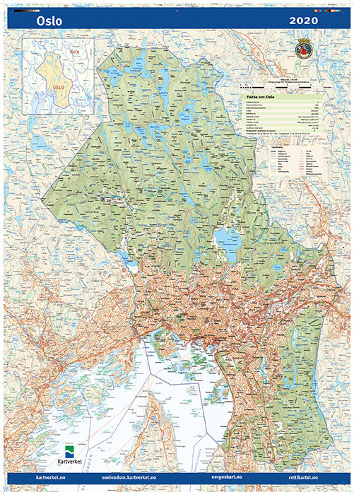 Oslo fylkeskart