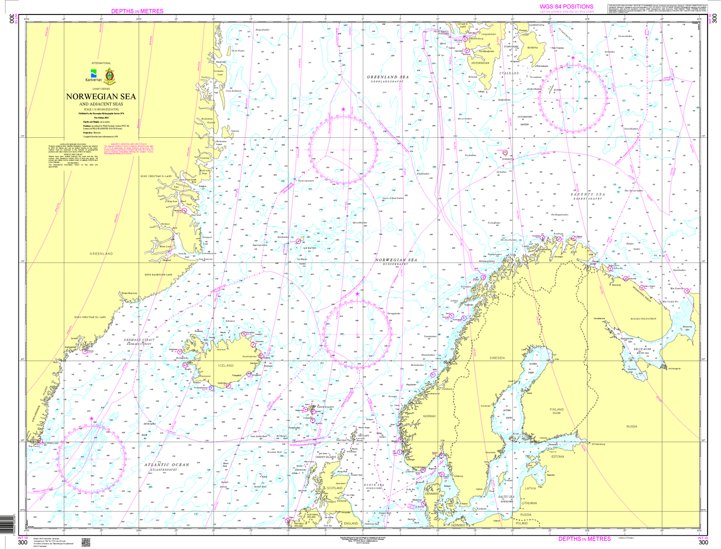 300 Norwegian Sea and adjacent seas