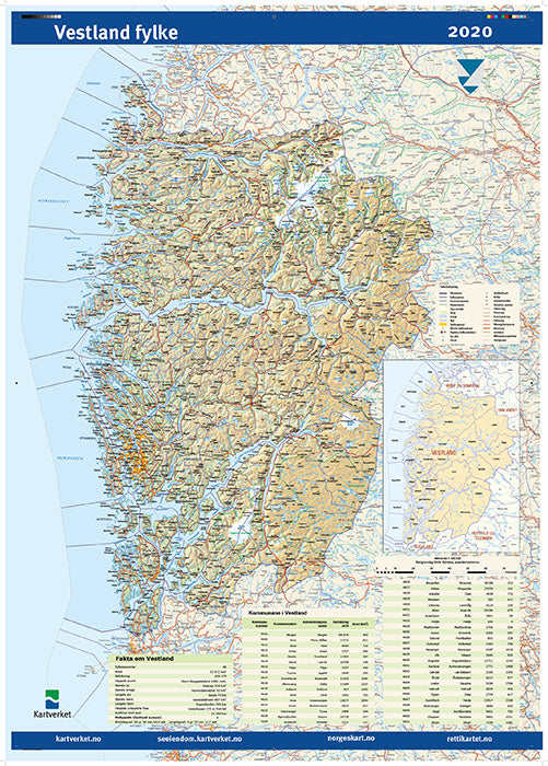 Vestland Fylkeskart