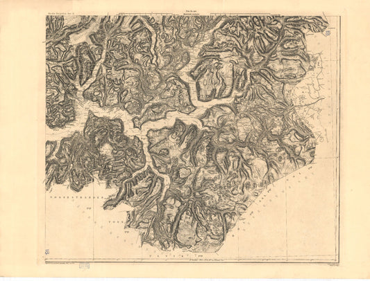 Kart over Nordre Bergenhus Amt (sø): Sogn og Fjordane