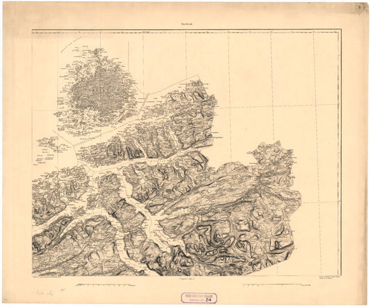 Kart over Romsdals Amt (nø): Møre og Romsdal