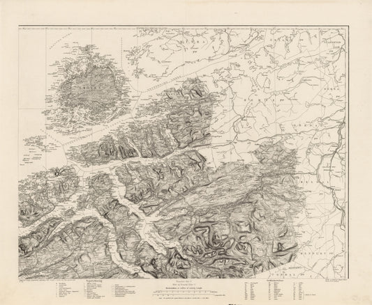 Kart over Romsdals Amt (nø): Møre og Romsdal