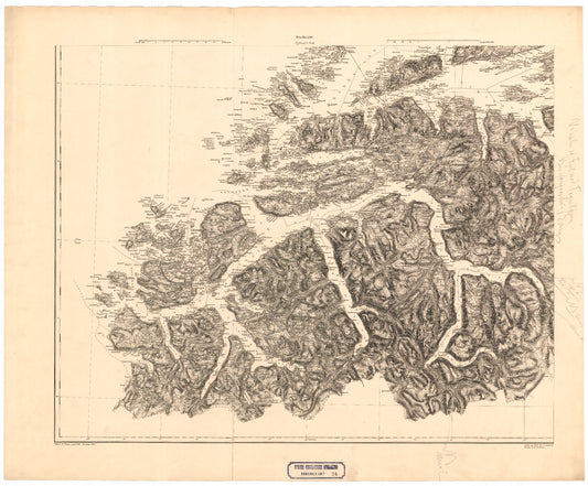Kart over Romsdals Amt (sv): Møre og Romsdal
