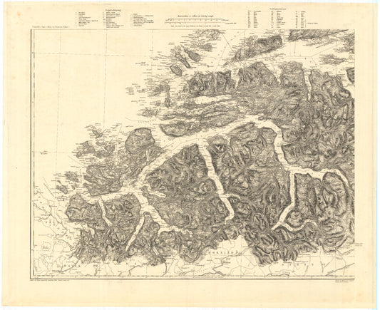 Kart over Romsdals Amt (sv): Møre og Romsdal