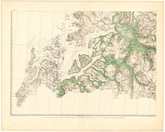 Kart over Tromsø Amt 10 I: Troms