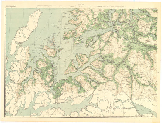 Kart over Tromsø Amt 10 I: Troms