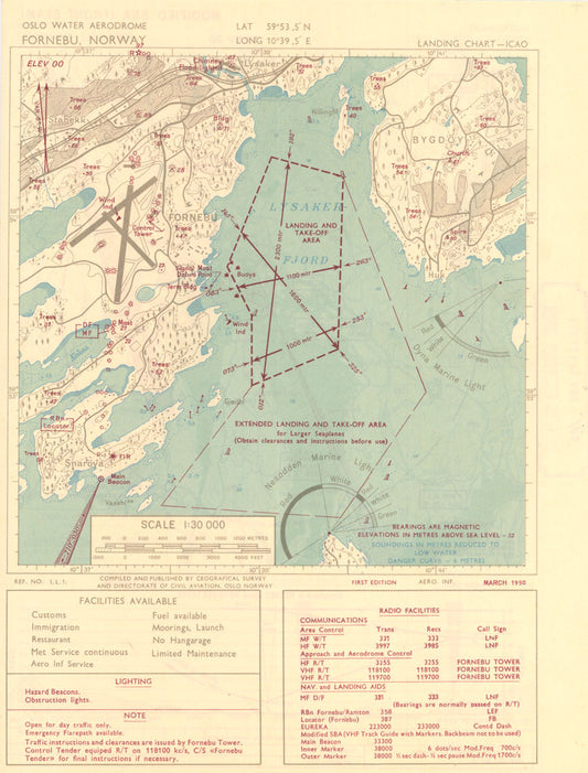 Akershus amt nr 105: Instrument Approach Chart ICAO: Akershus