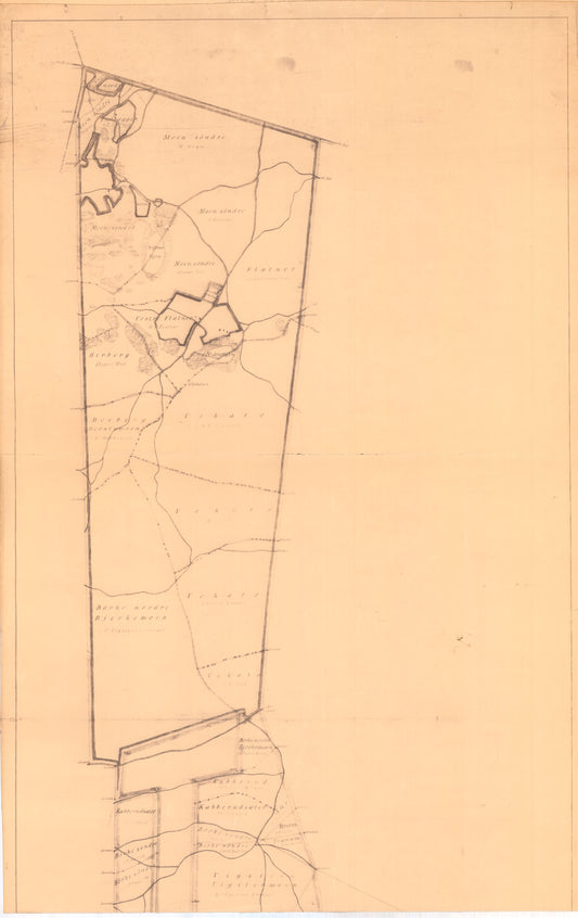 Akershus amt nr 119 nord 2: Kart over Gardermoen i 1:4000: Akershus