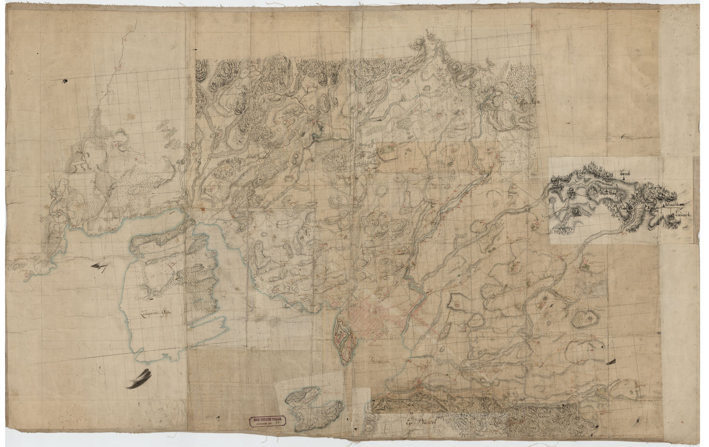 Akershus amt nr 15: Kart over Kritiania med Omegn: Akershus
