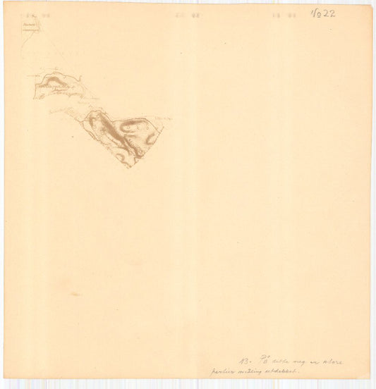 Bratsberg-amt nr 20-22: Kart over Fossum Værks Skove: Telemark