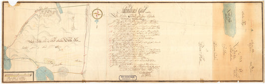 Bratsberg-amt nr 2: Situations Cart over de 3de søndre Sembs Gaarder: Telemark