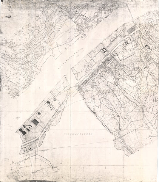 Bratsberg amt nr 51, vest: Kopi av Reguleringsplan for østre Porsgrunn: Telemark