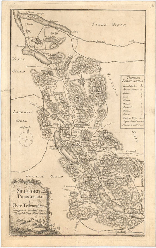 Bratsberg-amt nr 6: Silleiord Præstegiæld: Telemark
