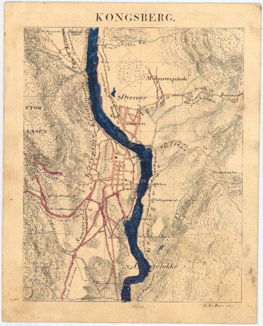 Buskerud-amt nr 18: Kongsberg: Buskerud