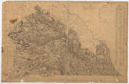 Buskerud-amt nr 20-2: Kart over Buskerud Amt: Buskerud