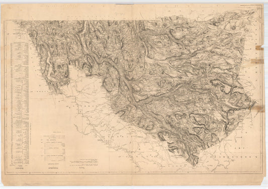 Buskerud-amt nr 21-2-nord: Kart over Buskerud Amt: Buskerud