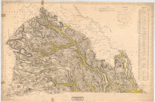 Buskerud-amt nr 25-1: Kart over Buskerud Amt: Buskerud