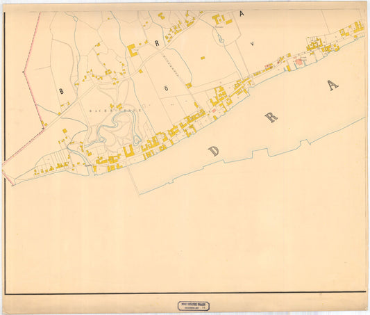 Buskerud-amt nr 26-5: Kart over Drammens By: Buskerud