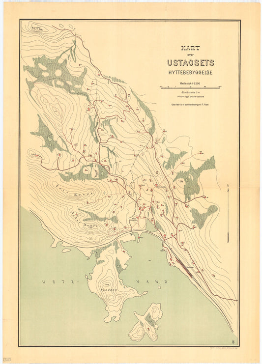 Buskerud amt nr 52: Ustadosets hyttebyggelse: Buskerud