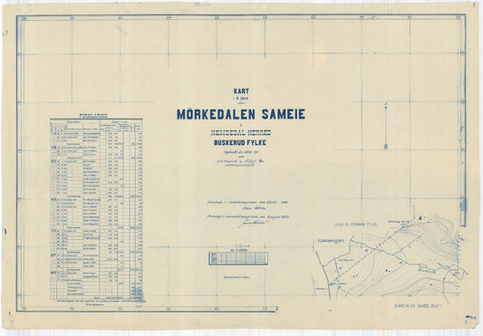 Buskerud amt nr 60-I: Møkedalen sameie i Hemsedal: Buskerud