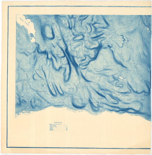 Buskerud amt nr 63-7-3: Kart over Kongsberg Sølvværks skove: Buskerud