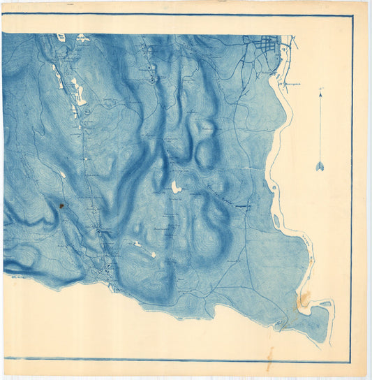 Buskerud amt nr 63-7-4: Kart over Kongsberg Sølvværks skove: Buskerud