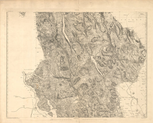Hedemarkens amt nr 39: Kart over Hedemarkens Amt; blad 2: Hedmark