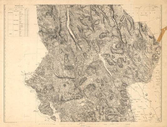 Hedemarkens amt nr 39: Kart over Hedemarkens Amt; blad 2: Hedmark