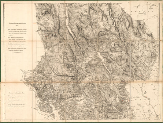 Hedemarkens amt nr 39: Kart over Hedemarkens Amt; blad 2: Hedmark