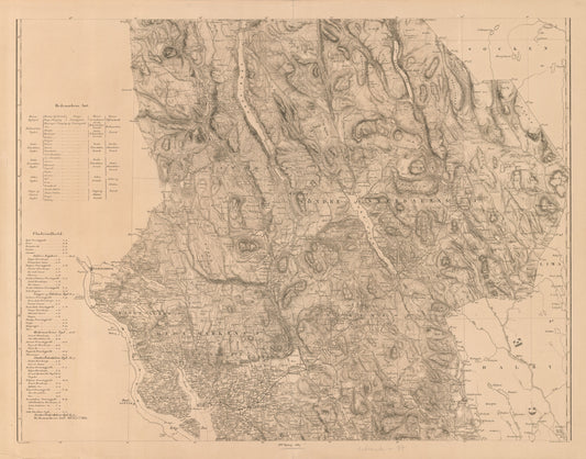 Hedemarkens amt nr 39: Kart over Hedemarkens Amt; blad 2: Hedmark